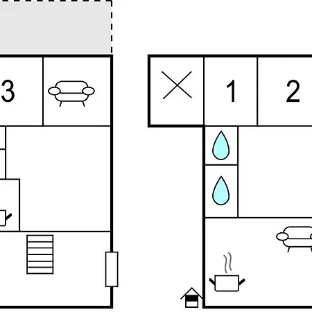 Two-bedroom In زادار